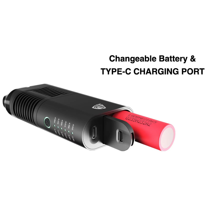 EDCVape Puffer Dry Herb Vapori - đánh giá và giá Vape Battery 18650