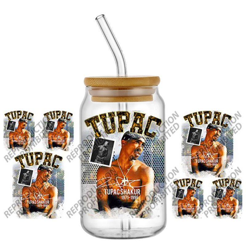 Popular Rapper Superstar TUPAC - đánh giá và giá Rdta Tank Glass