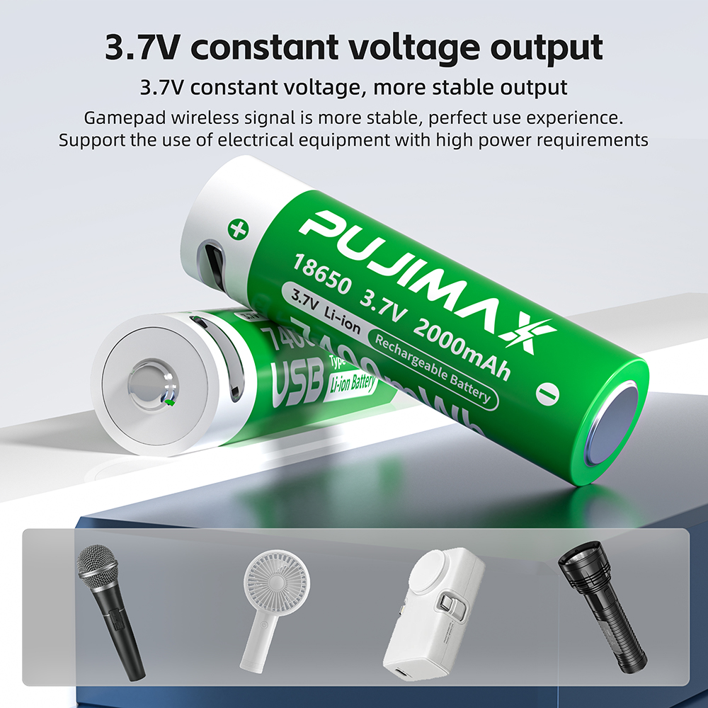 PUJIMAX 1-24pcs 18650 Battery  - đánh giá và giá Vape Battery 18650